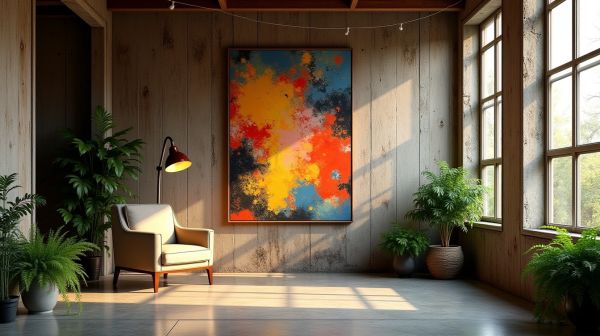 Des idées pour réussir une décoration murale bohème dans votre salon