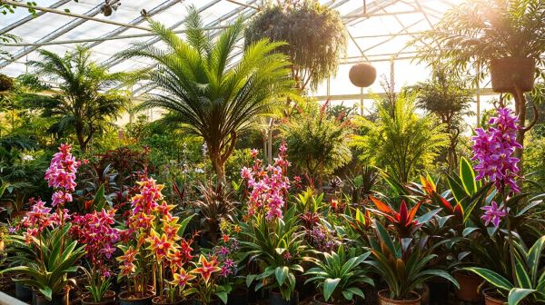 Variété exceptionnelle de plantes et arbres à la pépinière de Livarot